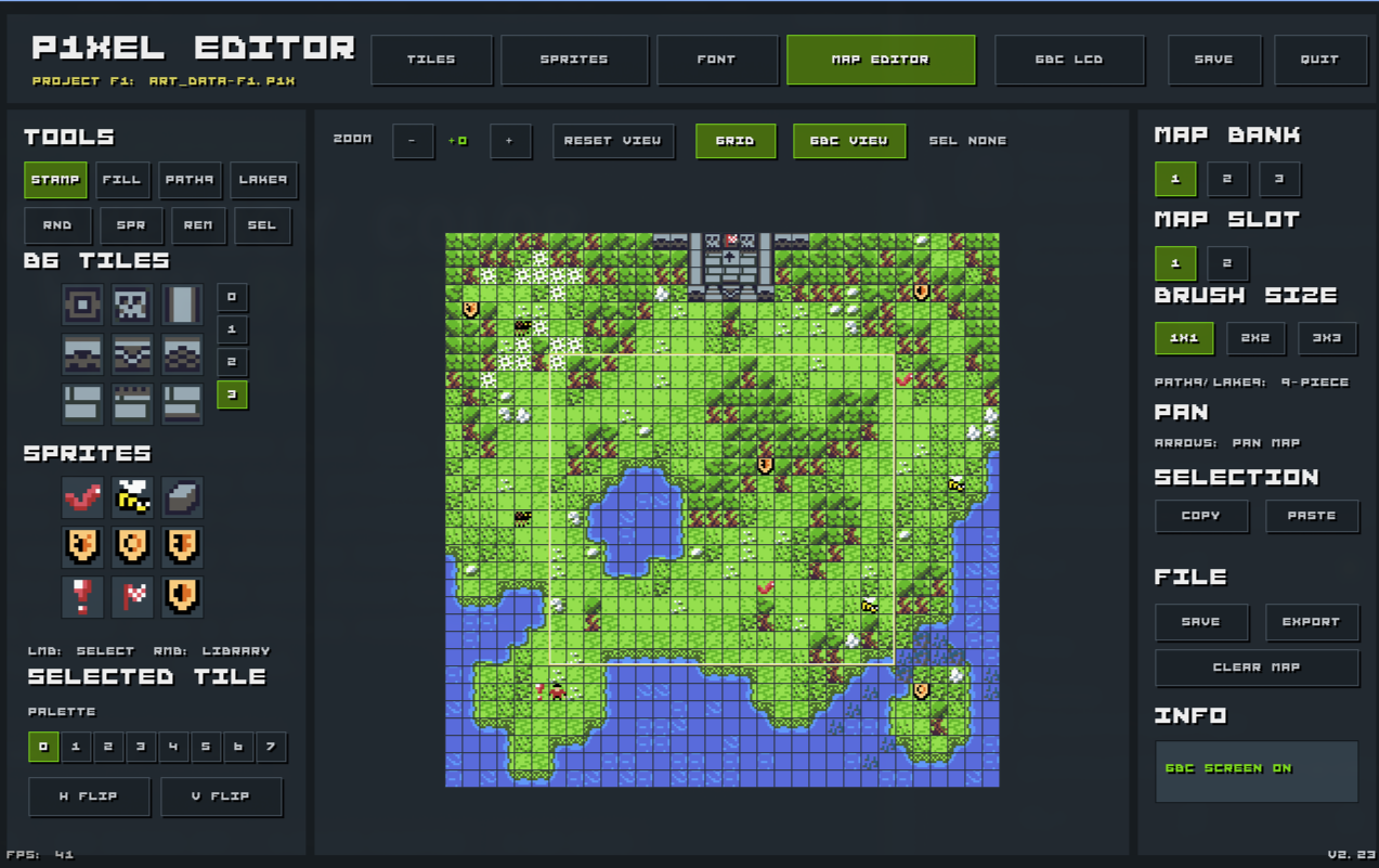 P1Xel map editor